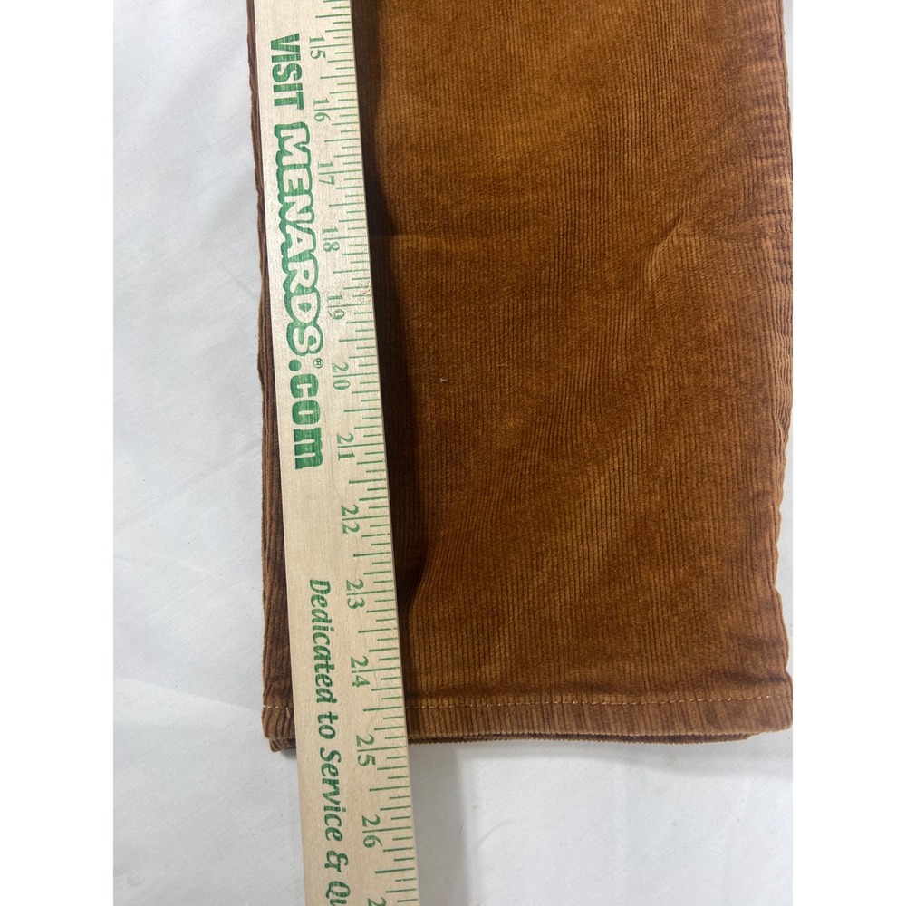 Universal Thread Corduroy Pants Retro Vintage Straight Cognac Womens Size 0/25R - Picture 5 of 10